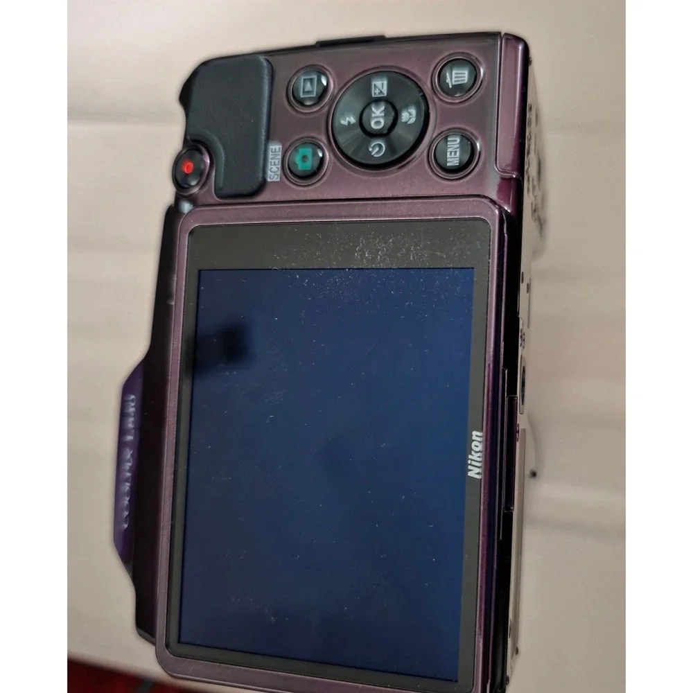 Nikon Coolpix L840 Digital Camera 38x Optical Zoom Plum Purple Wi-Fi 16.0MP